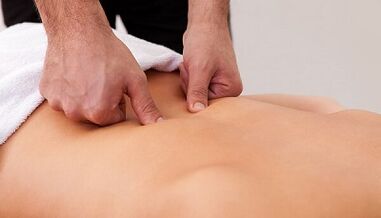 Massage for pain in the lower back